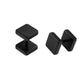 Square - Black - 16g - Fake Plug