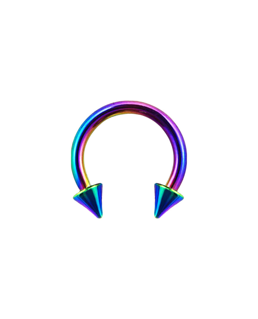 Iridescent hot sale septum ring